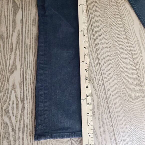 MOTHER The Mid Rise Dazzler Ankle Jeans 24 Black Not Guilty Stretch Pocket Denim - Picture 10 of 10